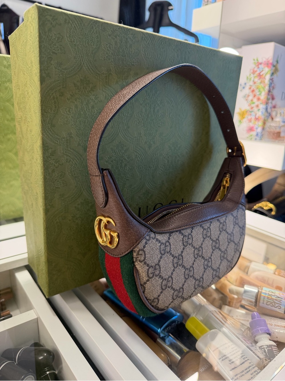 Ophidia Small GG top-handle bag